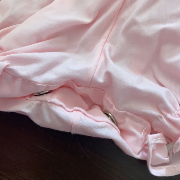 Cuties by Judy size 18 months romper jumper pink embroidered vintage - Picture 5 of 6